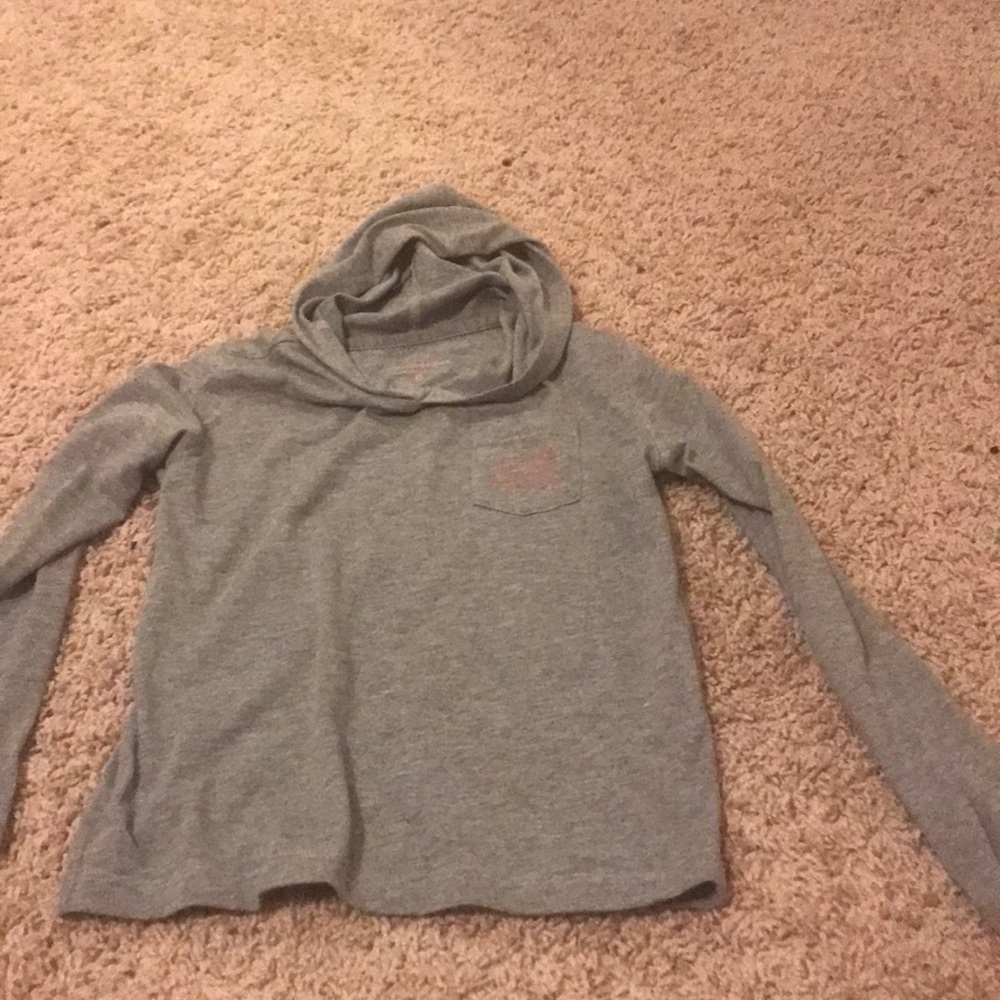 Little girl long sleeve vineyard vines with hood
